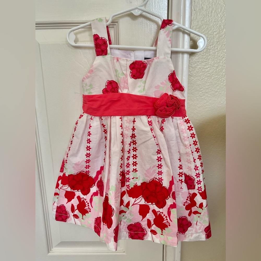 Pumpkin Patch floral dress size 24M 2T